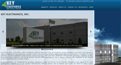 Desktop Screenshot of keyelectronics.com